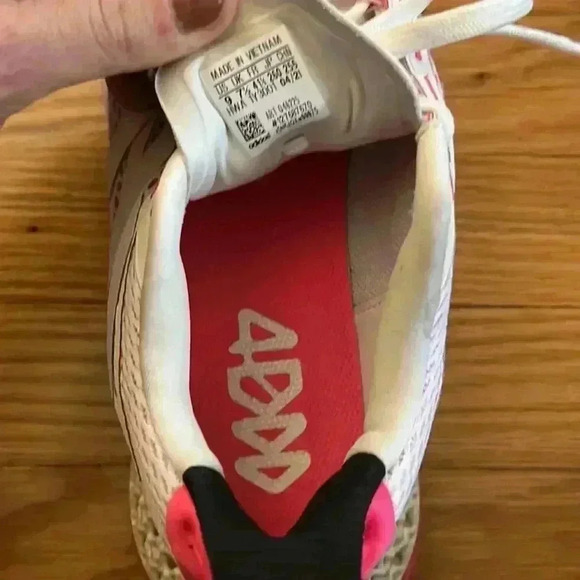 Adidas basket weave sneakers size 9.5 - Picture 6 of 6